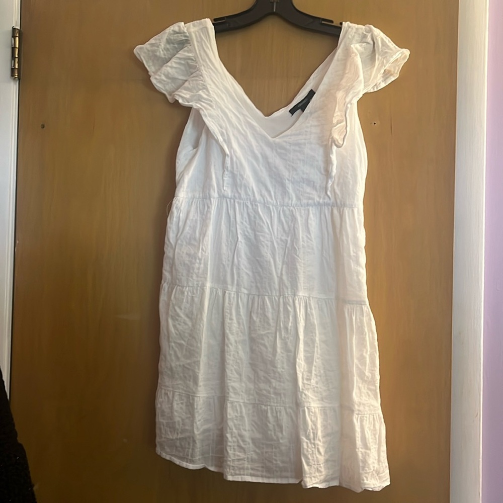 Forever 21 White Mini Dress- Size Small